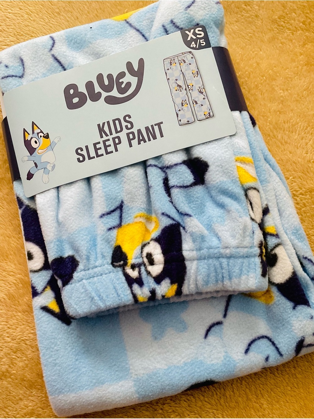 🆕🌟🆒 Bluey Light Blue Kids Sleep Pant - Licensed
